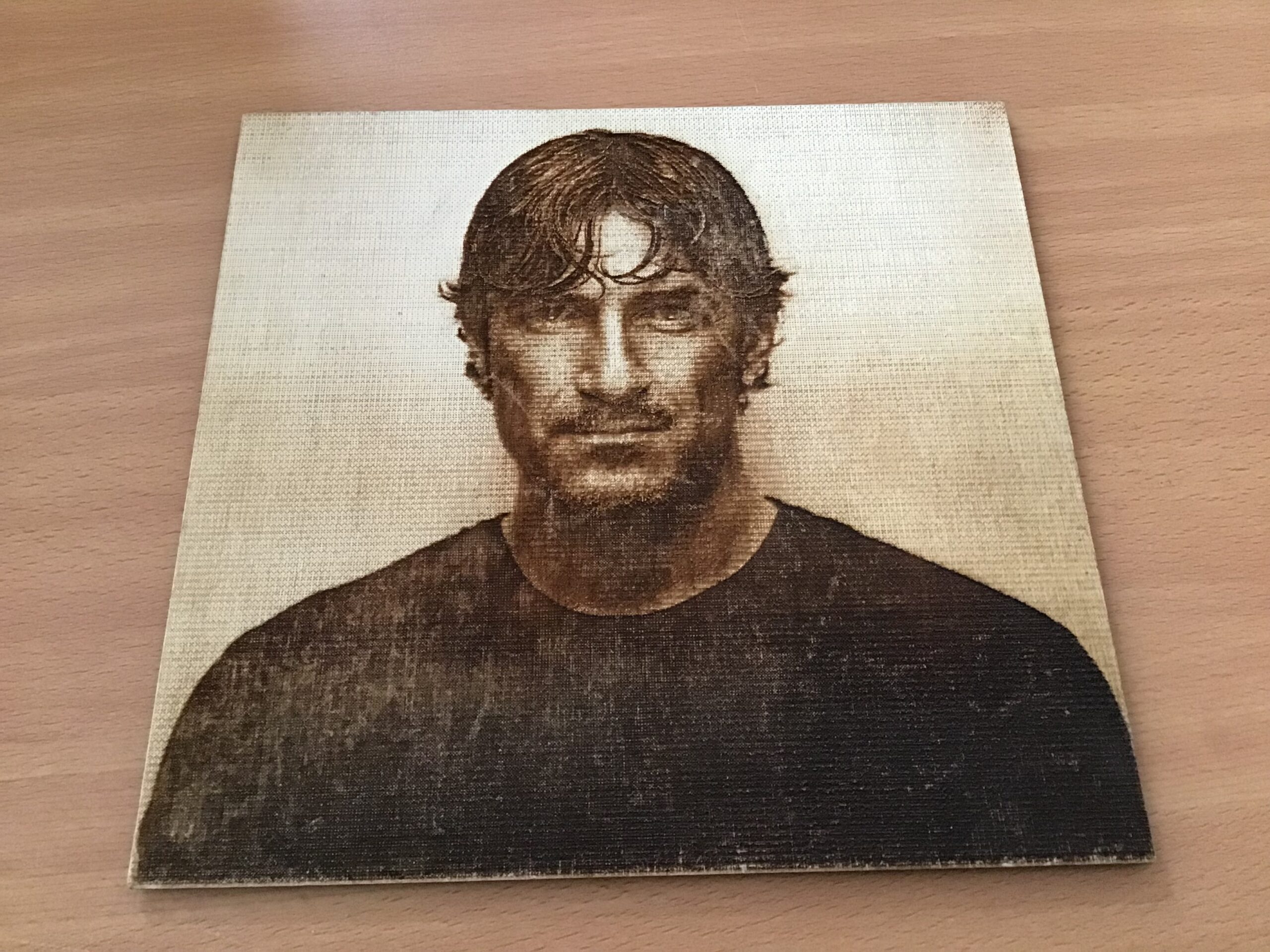Foto su legno - incisione laser